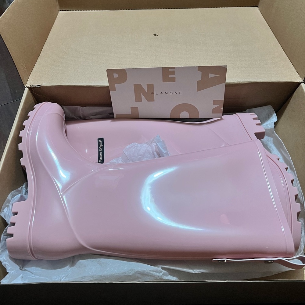 Women's Planone Original Pink Rain Boots